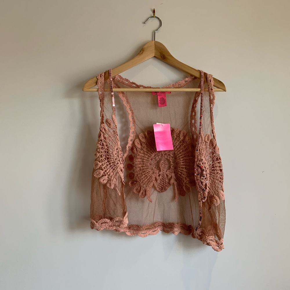 New Betsey Johnson vest